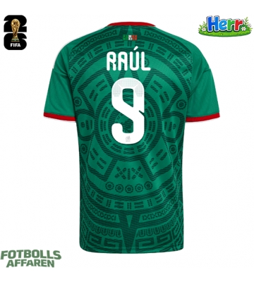 Mexiko Raul Jimenez #9 Hemmatröja VM 2026 Kortärmad